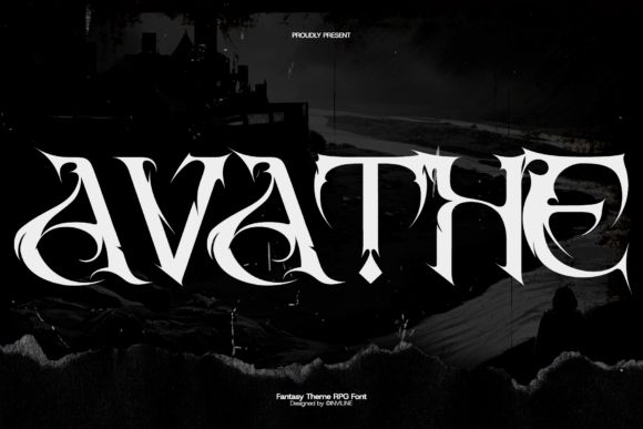 Avathe: A Gothic Font for Dark Creativity