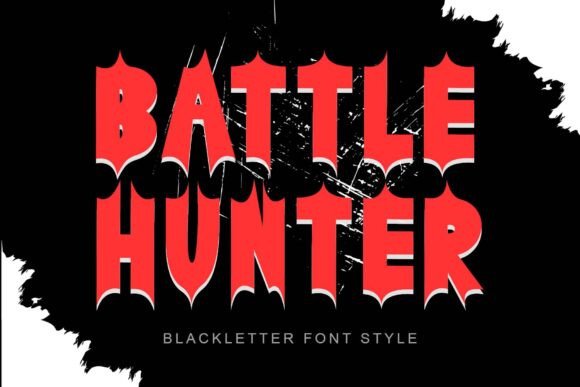 Battle Hunter: A Strategic Font for Impactful Branding and Creative Communication