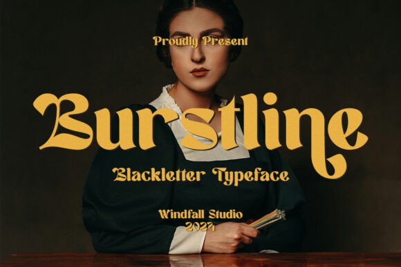 Burstline: A Bold Blend of Tradition and Modernity in Typography