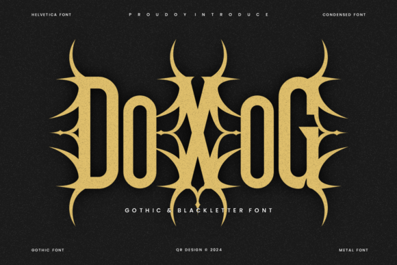Doxog: A Bold Statement in Typography