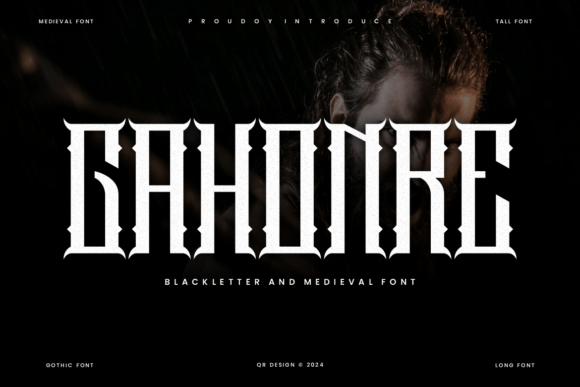 Gahonre: A Bold Blackletter Font for Creative Impact