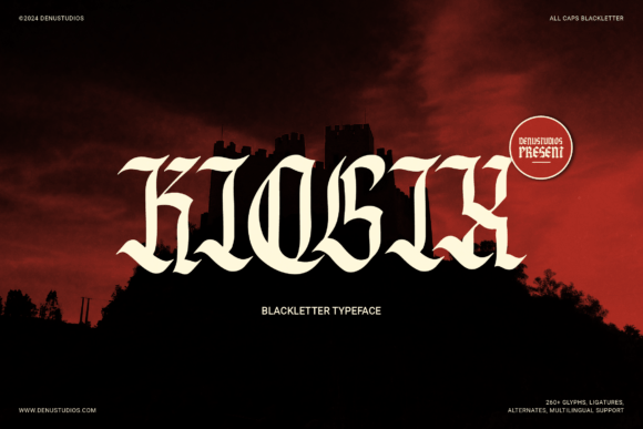 Kiosix: A Bold and Stylish Typeface with a Modern Edge