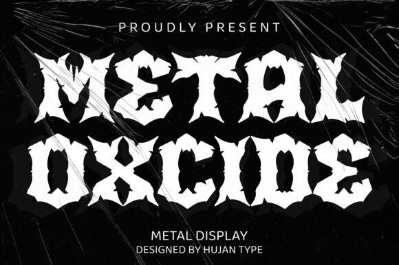 Metaloxcide: A Bold Typeface for Creative Power
