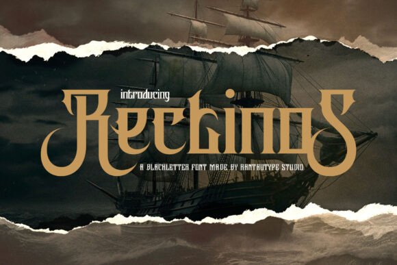 Rectinos: The Gothic Font That Elevates Branding and Design