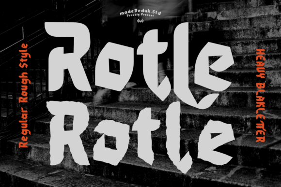 Rotle: A Stylish and Versatile Blackletter Font for Modern Design