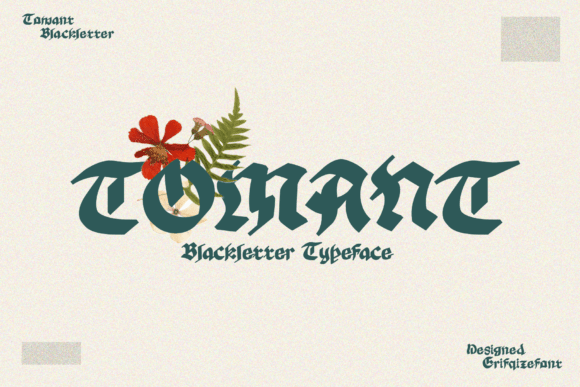 Tomant: A Bold and Elegantly Gothic Typeface for Modern Design