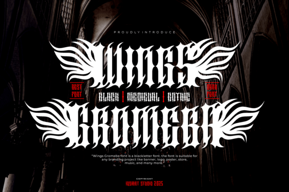Wings Gromeba: Unleash Gothic Power in Your Designs